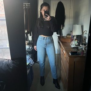 Curve Love Ultra High Rise Ankle Straight